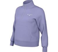 Nike Sportswear Club HJ0985 Haut en Polaire avec col Montant, Fermeture éclair Quart et Graphique pour Femme