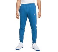 Nike Sportswear Club Polaire Pantalon, Bleu Marina/Bleu Marina/Blanc, m Homme