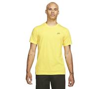 Nike Sportswear Club T-Shirt à Manches Courtes, Jaune Strike/Alligator, L Homme