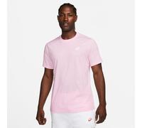 Nike Sportswear Club T-Shirt Mens Pink Foam/Wh SL XS Male