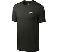 Nike Sportswear Club T-Shirt Mens Seq/White SL XL Male