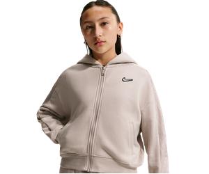 Nike Sportswear Enfant - Vestes Zippees, Gris - Taille 128 - 137 CM - Jersey de coton Grey 128 - 137 CM