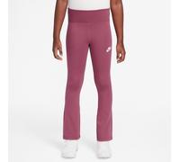 Nike Sportswear Essential Big Kids' (Girls') Mid-Rise Leggings Sweet Beet/Wht 13 (TG) Female