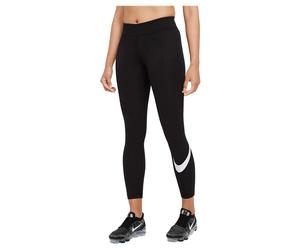 Nike Sportswear Essential Swoosh Graphic Leggings Noir L / Regular Femme