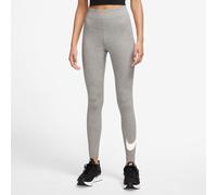 Nike Sportswear Essential Women's Mid-Rise Swoosh Leggings Gris 12 (M) Female