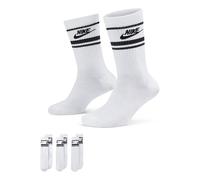 NIKE DX5089-103 Sportswear Everyday Essential Socks Unisex White/Black/Black L