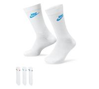 Nike Everyday Essential Crew 3 Pack Unisexe Chaussettes - Rouge - Taille: 34 - 38 - Foot Locker Red 34 - 38