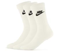 Nike - Sportswear Everyday Essential Crew Socks 3-Pack - Chaussettes multifonctions - EU 46-50 - EU: 46-50 - white / black