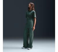 Nike Sportswear Everything Wovens Women's Mid-Rise Open-Hem Pants Vintage Green/Sail - XS