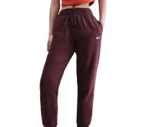 Pantalon de survêtement mi haute femme Nike Phoenix Fleece Rouge XS Female