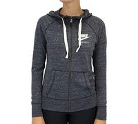 Nike Sportswear Gym Vintage Hoodie FZ Hoodie Femme Anthracite/sail FR : XS (Taille Fabricant : XS)