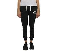 Nike Sportswear Gym Vintage Pant Pantalon Femme Black/sail FR : S (Taille Fabricant : S)