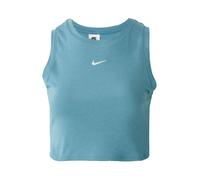 Nike Sportswear Haut 'ESSNTL' bleu clair / blanc, Taille L