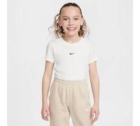 Nike Sportswear HF7011-100 T-Shirt Court pour Fille Blanc Taille S