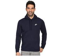 Nike Sportswear Hoodie PO BB Sweat à Capuche Homme Obsidienne/Blanc FR : M (Taille Fabricant : M)