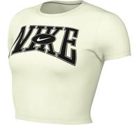 Nike Sportswear HQ1709-133 Sail T-Shirt Court avec Coupe ajustée pour Femme Taille 2XL