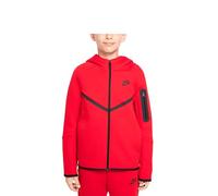 Sweat à capuche et zip Nike Sportswear Tech Fleece pour ado University Red/Noir/Noir XL