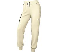 Nike Sportswear HV6779-110 Tech Pantalon de Jogging en Polaire avec Taille Moyenne pour Femme Pale Ivoire/Noir Taille XS