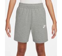 Nike Shorts Kids NSW Club Knit Short 6In Lbr, DK Grey Heather/White, FZ5512-063, M
