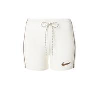 Nike Sportswear Pantalon beige / marron / blanc, Taille 36