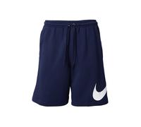 Nike Sportswear Pantalon 'CLUB' bleu marine / blanc, Taille 34
