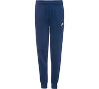 Nike Sportswear Pantalon 'Club Fleece' bleu foncé / blanc, Taille 122-128
