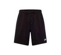 Nike Sportswear Pantalon 'Club' noir / blanc cassé Taille 29-30