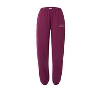 Nike Sportswear Pantalon 'PHNX FLC' bordeaux / blanc, Taille 42