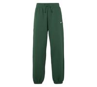 Nike Sportswear Pantalon 'Phoenix Fleece' vert foncé / blanc, Taille 38