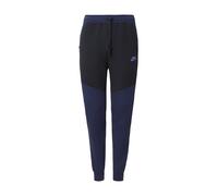 Nike Sportswear Pantalon 'TCH FLC' bleu foncé / lavande / noir, Taille 31-32