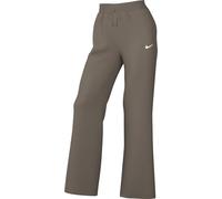 Nike Sportswear Phoenix DQ5615-233 Pantalon de survêtement en Polaire pour Femme avec Taille Haute et Jambe Large, Marron Menthe/Voile, Taille XS