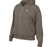 Nike Sportswear Phoenix DQ5758-233 Sweat à Capuche surdimensionné en Polaire pour Femme avec Fermeture éclair sur Toute la Longueur, Marron Menthe/Voile