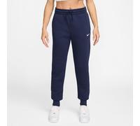 Nike Sportswear Phoenix Fleece Women's Mid-Rise Sweatpants Bleu marine nuit 14 (L) Female