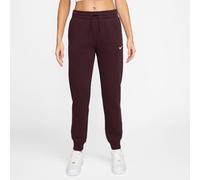 Nike Sportswear Phoenix Fleece Women's Mid-Rise Sweatpants Écrasement Bourgogne 12 (M) Female