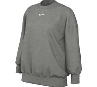 Nike Sportswear Phoenix FZ4270-063 Sweat-Shirt surdimensionné en Polaire à col Rond pour Femme Gris chiné/Voile
