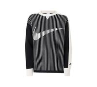 Nike Sportswear Pull-over 'CLUB' noir / blanc, Taille L