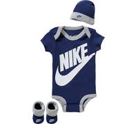 Nike Kids Futura Logo Box Short Sleeve Set Bleu 0-6 Months Garçons,Filles