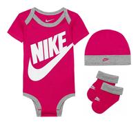Nike Futura Logo Box Set 0-6 Months Blender, Vêtements de Sport Roses, Mois Unisex