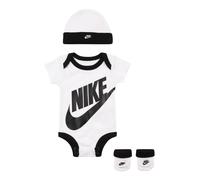 Nike Kids Futura Logo Box Short Sleeve Set Blanc 0-6 Months Garçons,Filles