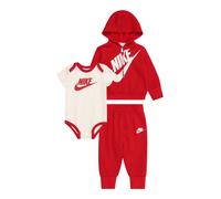 Nike Sportswear Set rouge / blanc / blanc cassé, Taille 62-68