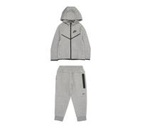 Nike Kids Tech Fleece Long Sleeve Set Gris 3-4 Years Enfants