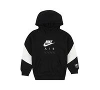 Nike Air HF8812-010 Sweat à Capuche en Polaire pour Enfants Plus âgés, Noir/Blanc, Taille S