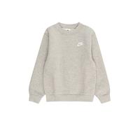Nike Sportswear Sweat 'Club Fleece' gris chiné / blanc, Taille 158-170