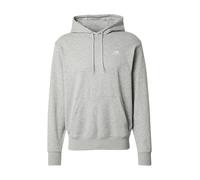 Nike Sportswear Sweat-shirt 'Club Fleece' gris chiné / blanc, Taille M
