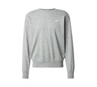 Nike Sportswear Sweat-shirt 'Club Fleece' gris chiné / blanc, Taille XS
