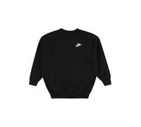 Nike Sportswear Sweat-shirt 'Club Fleece' noir / blanc, Taille 122-128