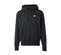 Nike Sportswear Sweat-shirt 'Club Fleece' noir / blanc, Taille XS