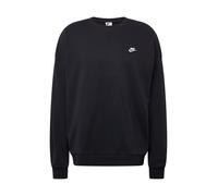 Nike Sportswear Sweat-shirt 'CLUB FT' noir / blanc, Taille XXL