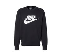 Nike Sportswear Sweat-shirt 'CLUB' noir / blanc, Taille L
