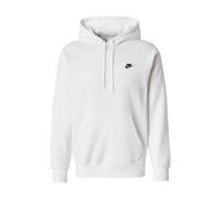 Nike Sportswear Sweat-shirt 'Club' noir / blanc, Taille L